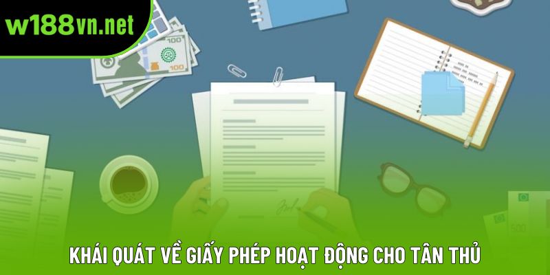 Khái quát về giấy phép hoạt động cho tân thủ