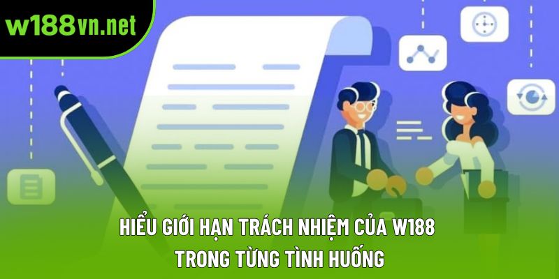 Hiểu giới hạn trách nhiệm của W188 trong từng tình huống