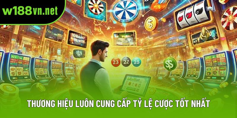 Thương hiệu luôn cung cấp tỷ lệ cược tốt nhất